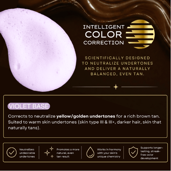 Self Tan Mousse Violet Base