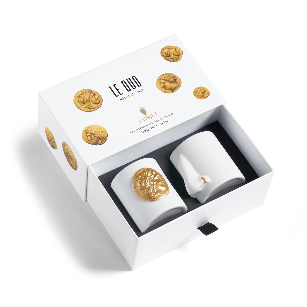 Le Duo - Médaille + Nez Candles